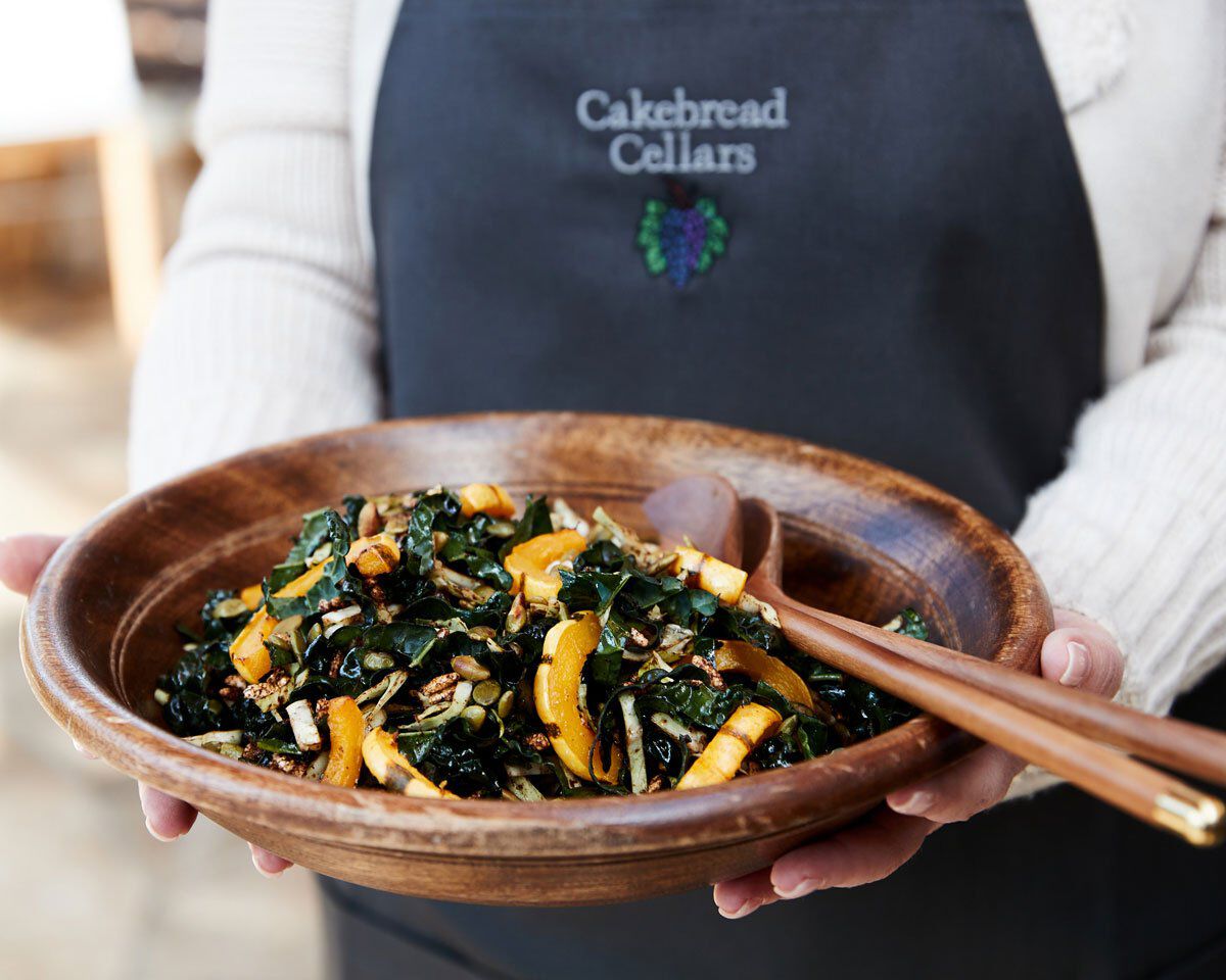 Kale &amp; Delicata Squash Salad