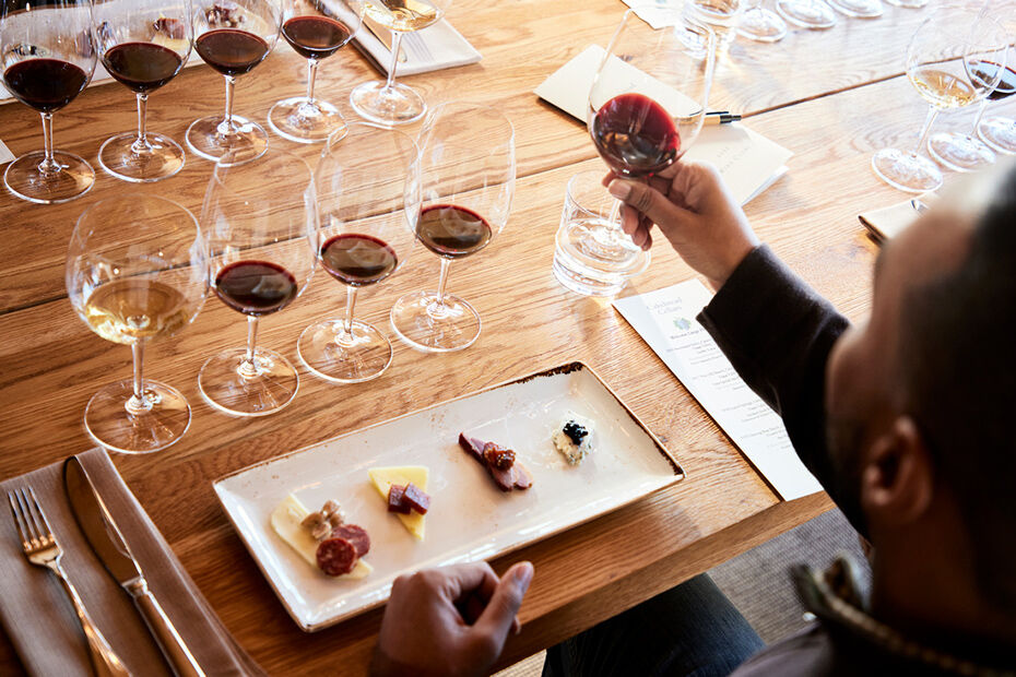 Reserve Cabernet Experience table setting
