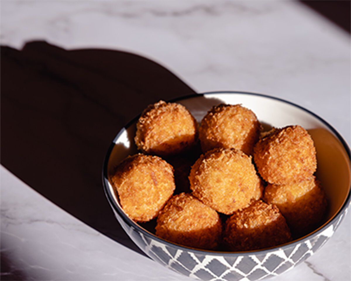 Arancini with Fennel, Meyer Lemon, and Crescenza Cheese