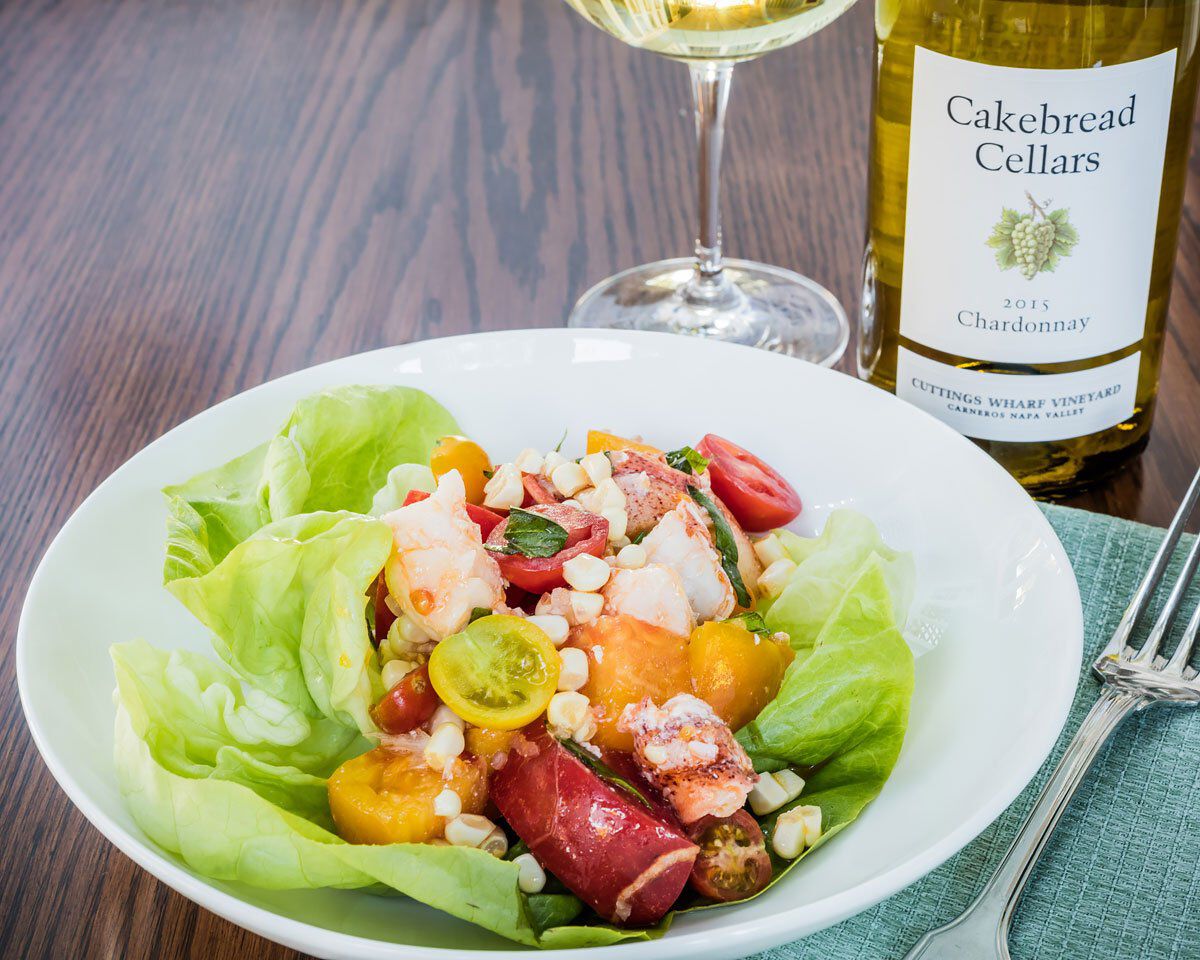 Lobster, Tomato and Corn Salad