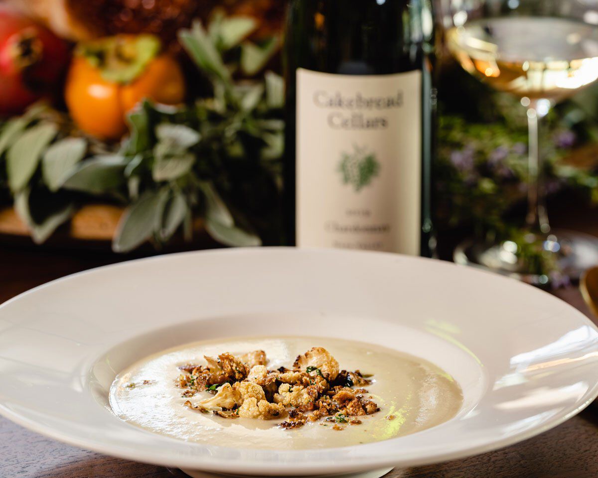 Cauliflower Soup with Pancetta and Capers